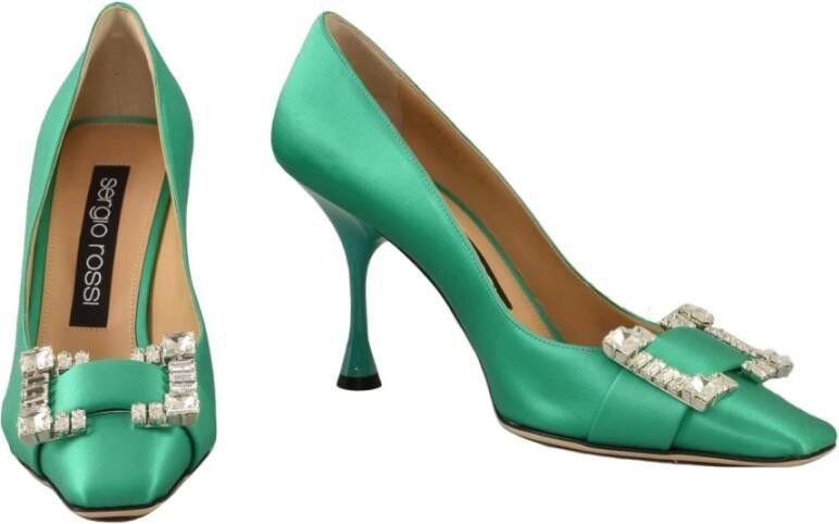 Sergio Rossi Schoenen Green Dames