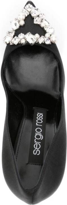 Sergio Rossi Zwarte Hakken Schoenen Black Dames