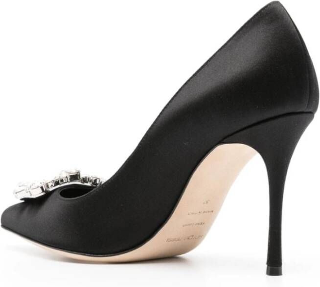 Sergio Rossi Zwarte Hakken Schoenen Black Dames