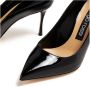 Sergio Rossi Zwarte Lakleren Stiletto Hakken Black Dames - Thumbnail 4