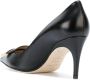 Sergio Rossi Zwarte leren pumps met hak Black Dames - Thumbnail 3