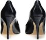 Sergio Rossi Zwarte Leren Pumps met Puntige Neus Black Dames - Thumbnail 3