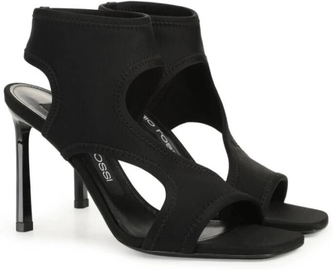 Sergio Rossi Zwarte Sandalen voor Dames Black Dames