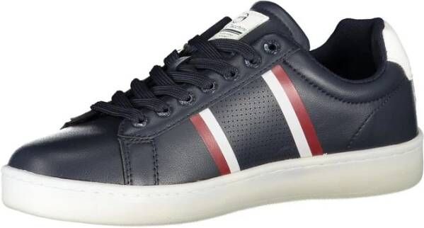 Sergio Tacchini Geborduurde Sneakers met Contrastdetail Blue Heren