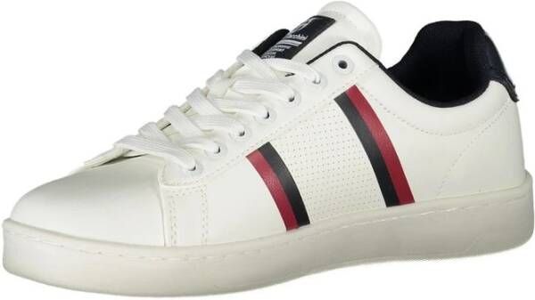 Sergio Tacchini Klassieke witte sneakers met contrasterende accenten White Heren