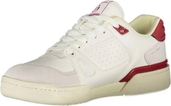 Sergio Tacchini Milan-geïnspireerde witte sportsneakers White Heren