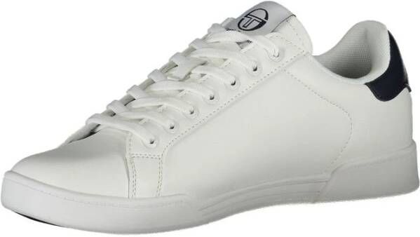 Sergio Tacchini Sportieve Sneakers met Contrastdetails White Heren