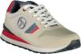 Sergio Tacchini Grijze Geborduurde Sportsneakers Met Veters Multicolor Heren - Thumbnail 10