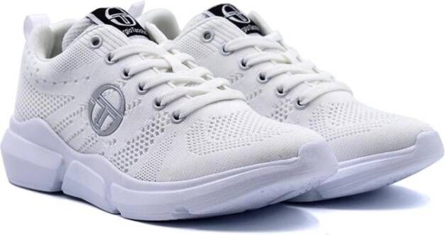 Sergio Tacchini Witte Gebreide Freebird Sneakers White Dames