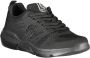 Sergio Tacchini Zwarte vetersneakers met contrastdetails Black Heren - Thumbnail 6