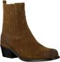 Shabbies 182020204 Enkellaarsjes Enkelboots Dames Bruin - Thumbnail 3