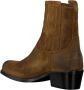 Shabbies 182020204 Enkellaarsjes Enkelboots Dames Bruin - Thumbnail 4