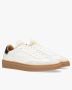 Shabbies Leren Sneakers Bossa Nuovo Stijl Beige Dames - Thumbnail 3