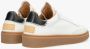 Shabbies Leren Sneakers Bossa Nuovo Stijl Beige Dames - Thumbnail 4