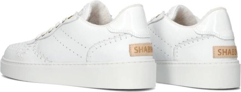 Shabbies Witte Bossa Festa Dames Sneakers White Dames