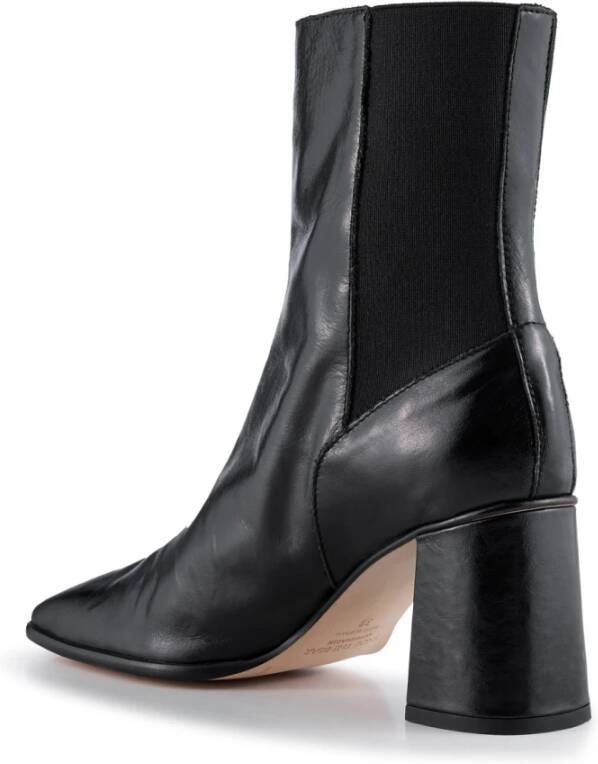 Shoe the Bear Agata chelsea boot leer Black Dames