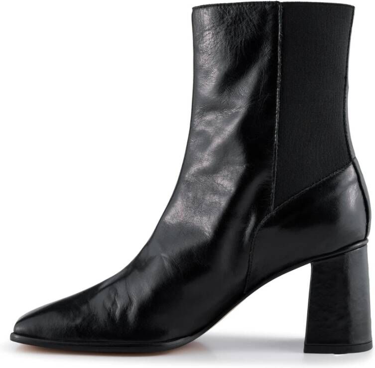 Shoe the Bear Agata chelsea boot leer Black Dames