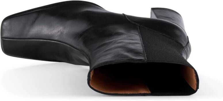 Shoe the Bear Agata chelsea boot leer Black Dames