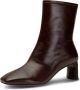 Shoe the Bear Arlo Leren Bootie Bruin Brown Dames - Thumbnail 2