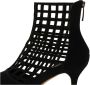 Shoe the Bear Zwarte Laser Bootie Valentine Collectie Black Dames - Thumbnail 9