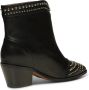 Shoe the Bear Annika Western Stud Leren Laarzen Zwart Black Dames - Thumbnail 3