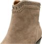 Shoe the Bear Annika Western Stud Suède Laarzen Taupe Beige Dames - Thumbnail 9