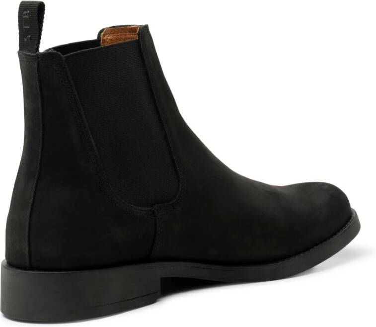 Shoe the Bear Charles chelsea boot leer Zwart Black Heren