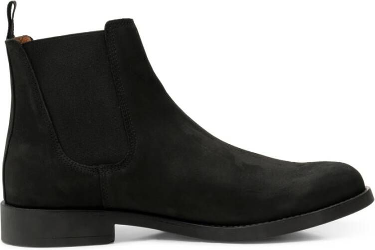 Shoe the Bear Charles chelsea boot leer Zwart Black Heren