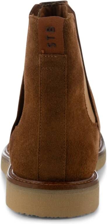 Shoe the Bear Chelsea boot suede TAN Brown Heren