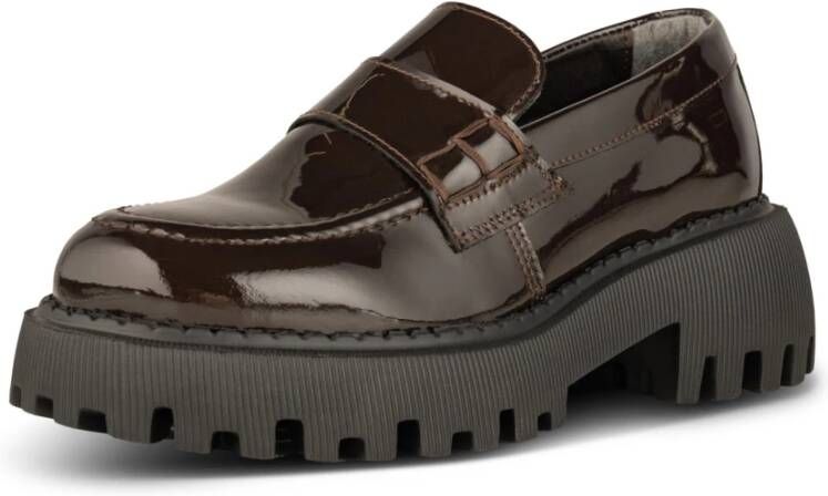 Shoe the Bear Chunky Loafer in Lakleer Brown Dames