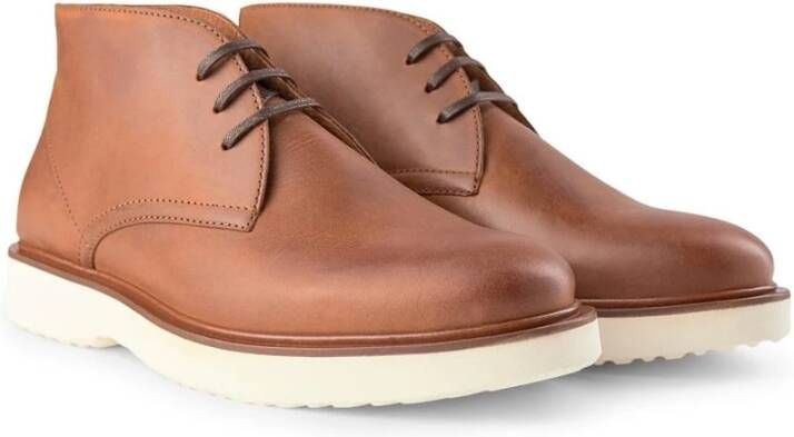 Shoe the Bear Cosmos Leren Desert Boots TAN Brown Heren