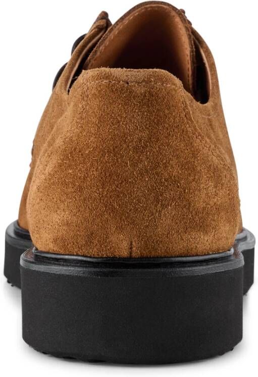 Shoe the Bear Cosmos schort schoen suède TAN Brown Heren