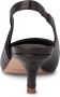 Shoe the Bear Croco Leren Slingback Hak Chocolade Brown Dames - Thumbnail 7