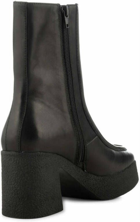 Shoe the Bear Daphni booties leather Black Zwart Dames