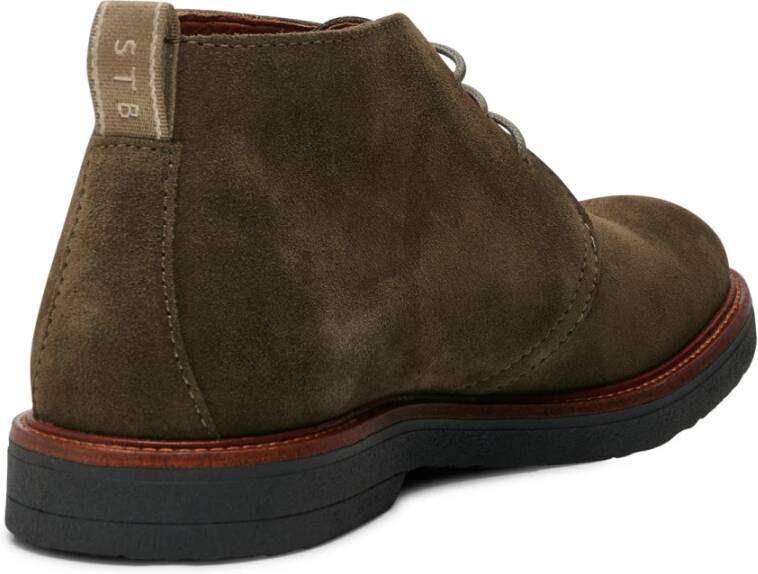 Shoe the Bear Desert boot suede Khaki Green Heren