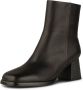 Shoe the Bear Elegante Leren Bootie met Rits Black Dames - Thumbnail 2