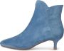 Shoe the Bear Elegante Suède Enkellaars met Ritssluiting Blue Dames - Thumbnail 2