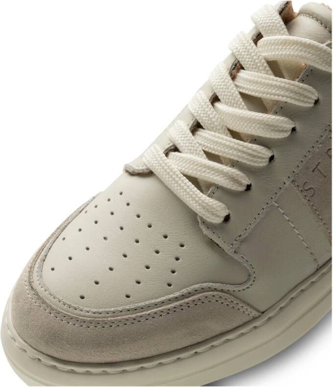 Shoe the Bear Geselecteerde sneaker leer warm OFF White Beige Dames