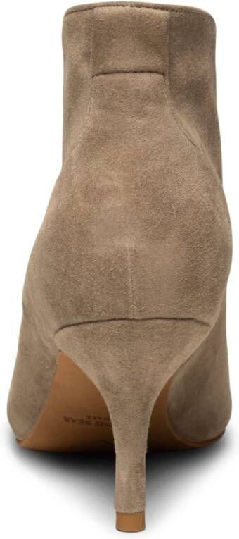 Shoe the Bear Valentine Suède Haklaarzen Taupe Beige Dames