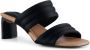 Shoe the Bear Sylvi Padded Strap Mule Zwart Satijn Black Dames - Thumbnail 4