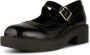 Shoe the Bear Ida Polido Leren Loafer Black Dames - Thumbnail 2