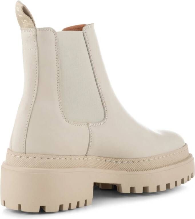 Shoe the Bear Iona chelsea boot leer OFF White Dames