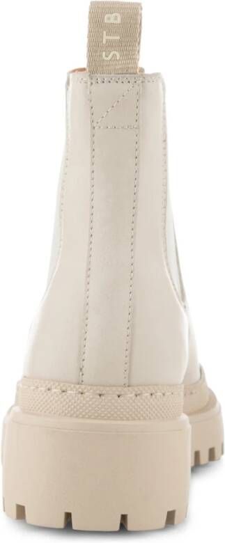 Shoe the Bear Iona chelsea boot leer OFF White Dames