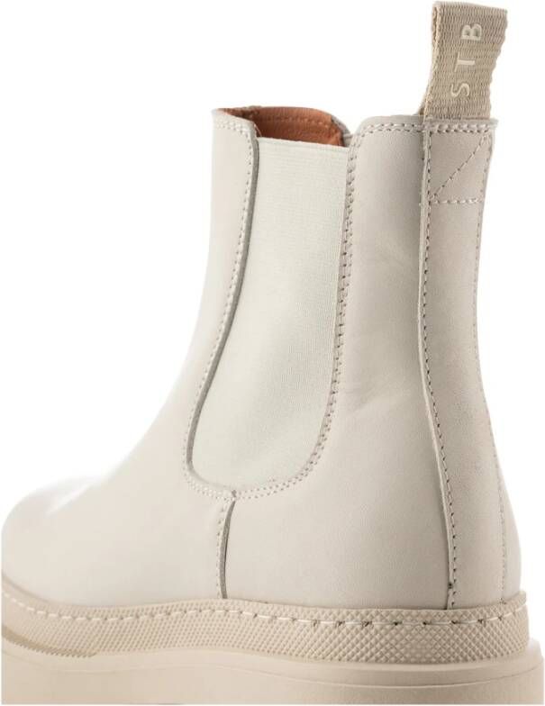 Shoe the Bear Iona chelsea boot leer OFF White Dames