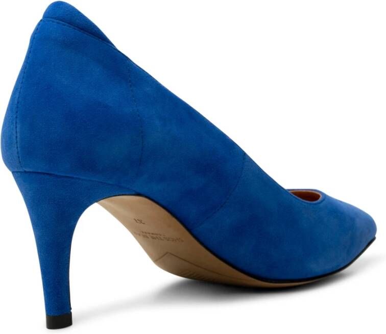 Shoe the Bear Kelly hak suède Cobalt Blue Dames