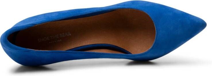 Shoe the Bear Kelly hak suède Cobalt Blue Dames