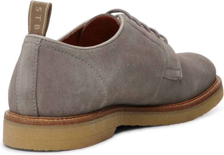 Shoe the Bear Kip derby waterafstotend suède Taupe Beige Heren