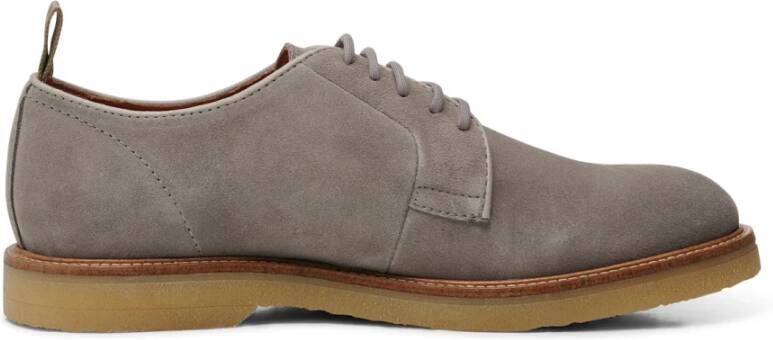 Shoe the Bear Kip derby waterafstotend suède Taupe Beige Heren