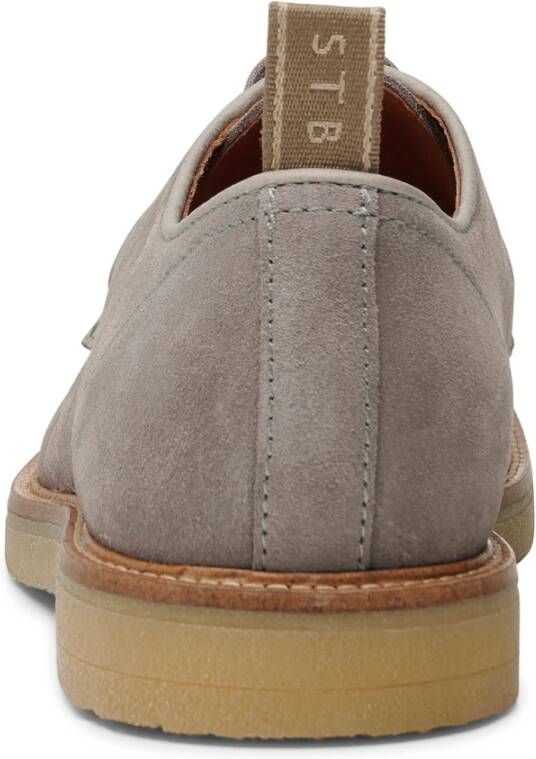 Shoe the Bear Kip derby waterafstotend suède Taupe Beige Heren