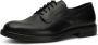 Shoe the Bear Klassieke Zwarte Leren Oxford Schoen Black Heren - Thumbnail 3